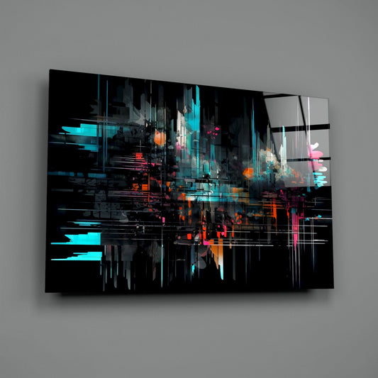 Color Sticks Glass Wall Art || Designers Collection