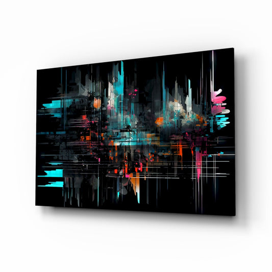 Color Sticks Glass Wall Art || Designers Collection