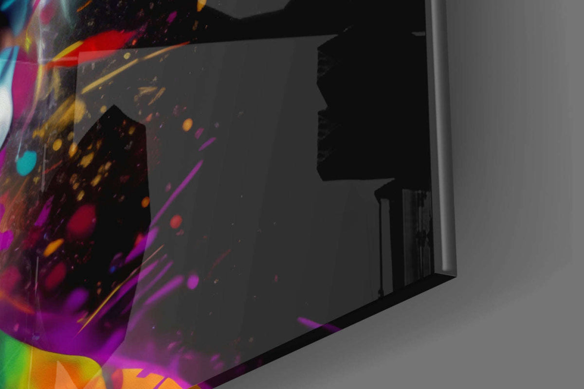 Iconic Physicist Glass Wall Art || Designer Collection Otarealm