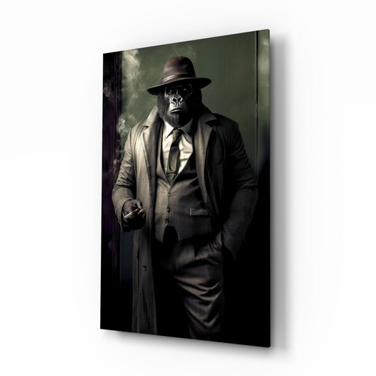 Mr, Inspector Glass Wall Art|| Designer's Collection