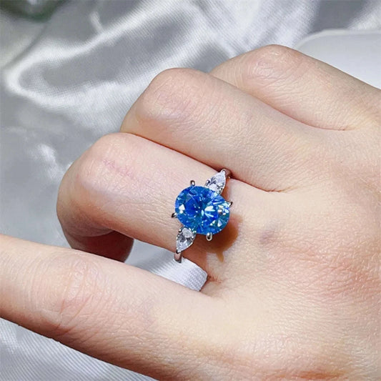 3 Carat Moissanite 925 Sterling Silver Ring Otarealm