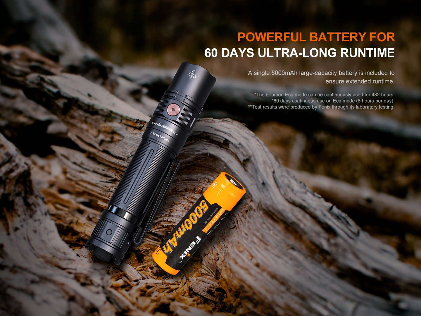 Fenix PD36R V2 Compact Rechargeable Tactical Flashlight - 1700 Lumens Otarealm