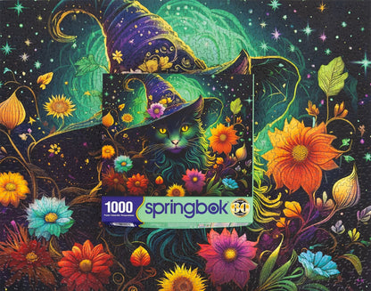 Enchanted Cat 1000 Piece Jigsaw Puzzle | Springbok Puzzles