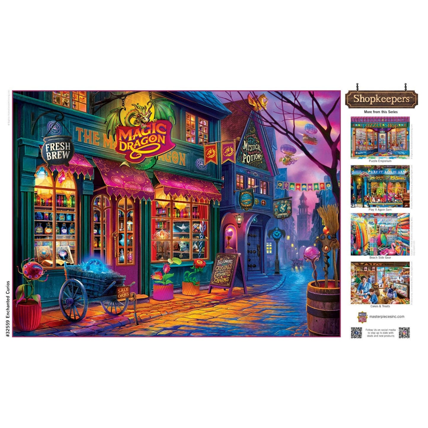 Enchanted Curios - Shopkeepers 750 Piece Jigsaw Puzzle | Masterpieces