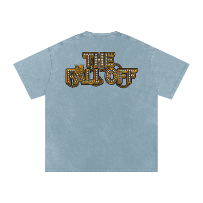 The Fall Off - Snow Washed Oversized Cotton T-Shirt