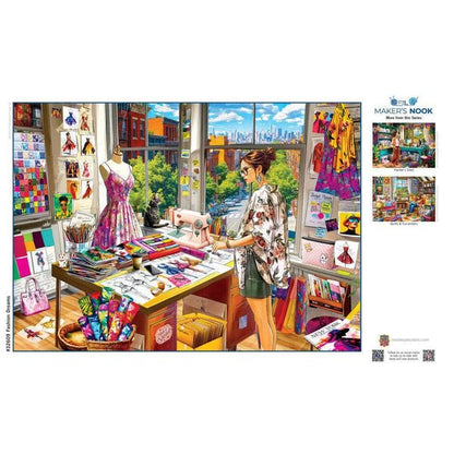 Fashion Dreams 500 Piece Jigsaw Puzzle | Masterpieces