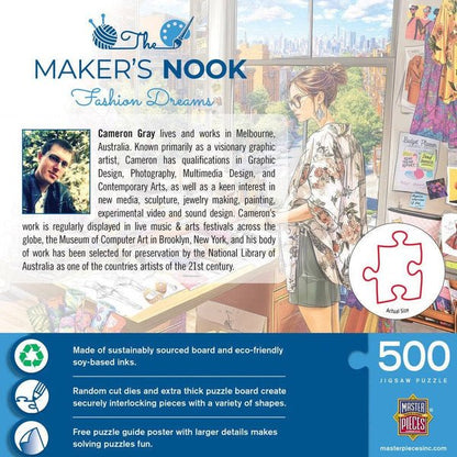Fashion Dreams 500 Piece Jigsaw Puzzle | Masterpieces