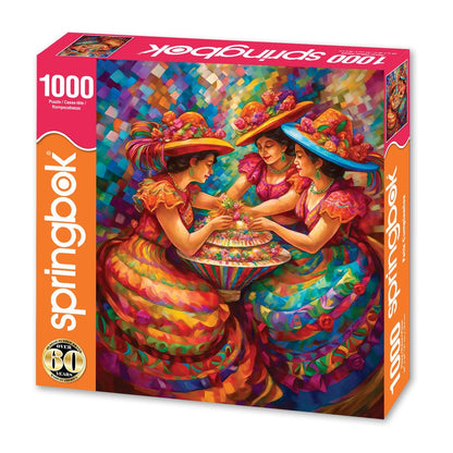 Feliz Cumpleaños 1000 Piece Jigsaw Puzzle by Springbok Puzzles