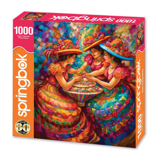 Feliz Cumpleaños 1000 Piece Jigsaw Puzzle by Springbok Puzzles