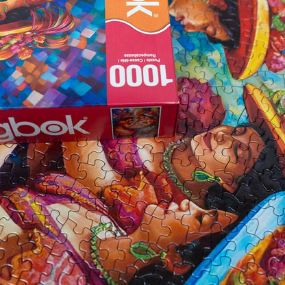 Feliz Cumpleaños 1000 Piece Jigsaw Puzzle by Springbok Puzzles