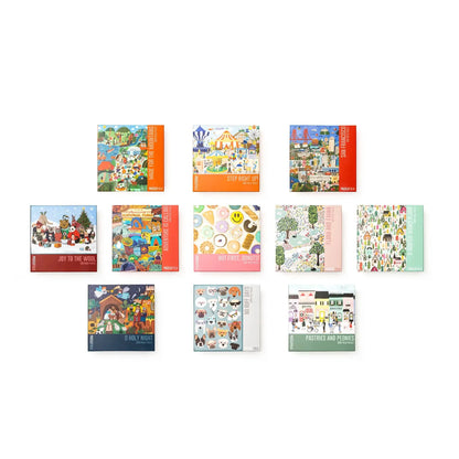 Flora & Fauna 500 Piece Jigsaw Puzzle by Puzzlefolk