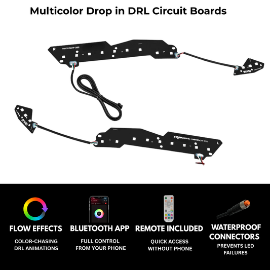 Chevrolet Corvette Multicolor DRL Boards (2014-2019)