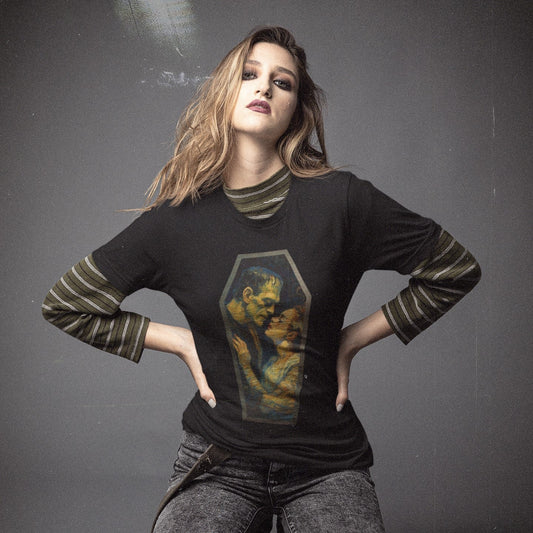 Frankenstein and His Bride T-Shirt
