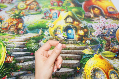 Fruitful Dream Village 500 Piece Jigsaw Puzzle | Springbok Puzzles