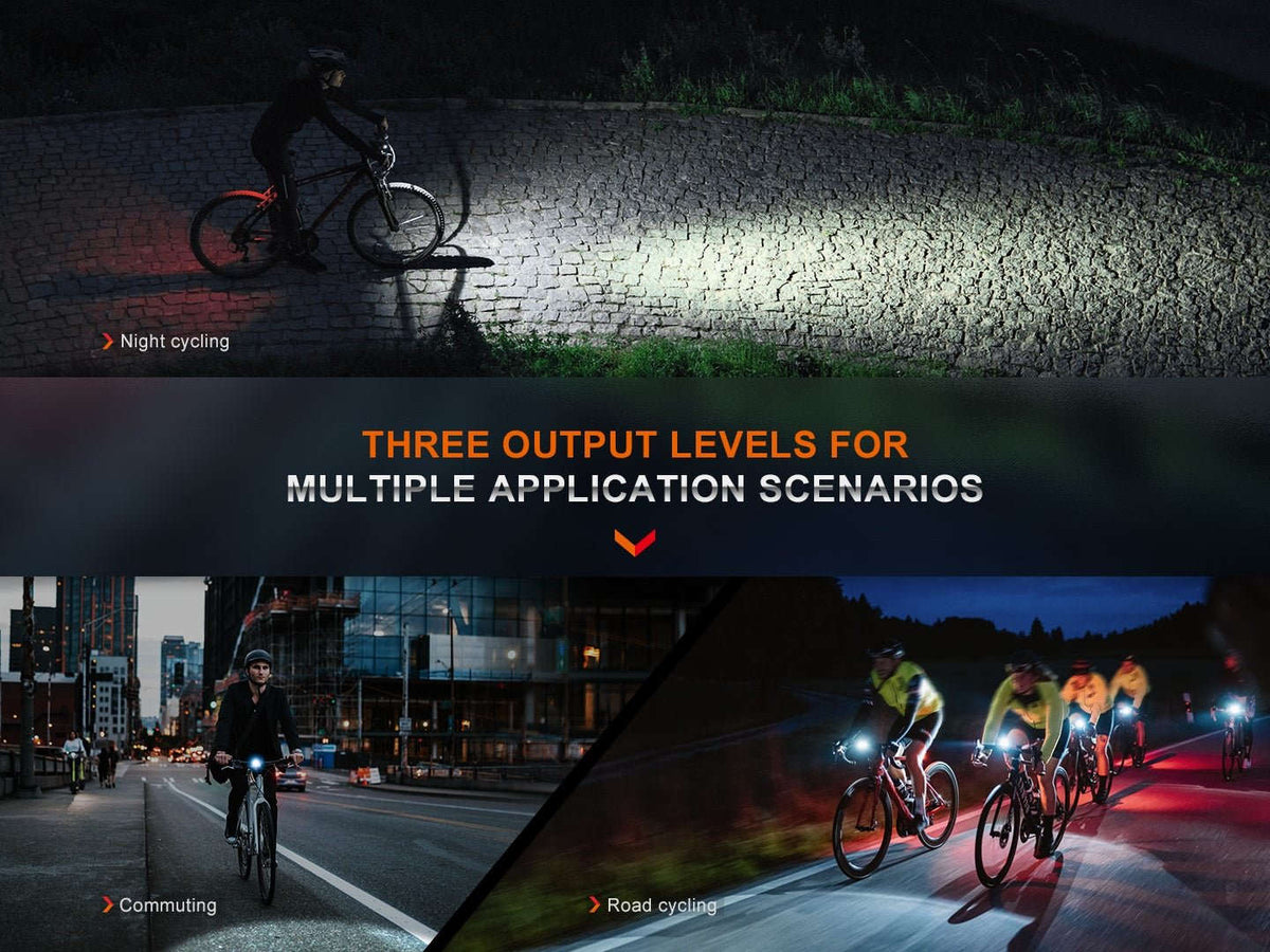 Fenix BC15R Lightweight Rechargeable Bicycle Light Otarealm