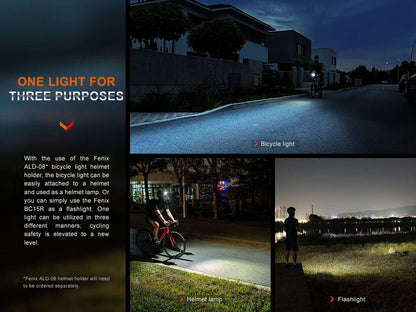 Fenix BC15R Lightweight Rechargeable Bicycle Light Otarealm