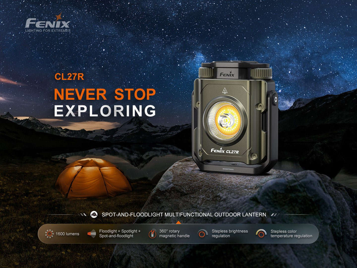 Fenix CL27R Multifunctional Outdoor Lantern Otarealm
