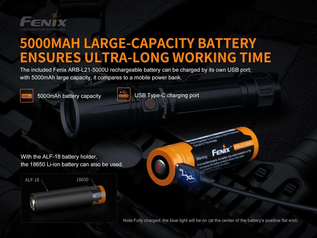 Fenix TK30 White Laser LED Flashlight Otarealm