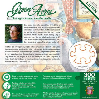Green Acres - Cluckington Palace 300 Piece EZ Grip Puzzle | Masterpieces