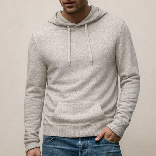 Half Moon Hoodie (Heather Sand)