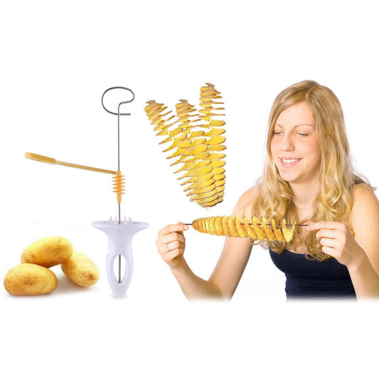 Handheld Easy Tornado Potato Twister Set Otarealm