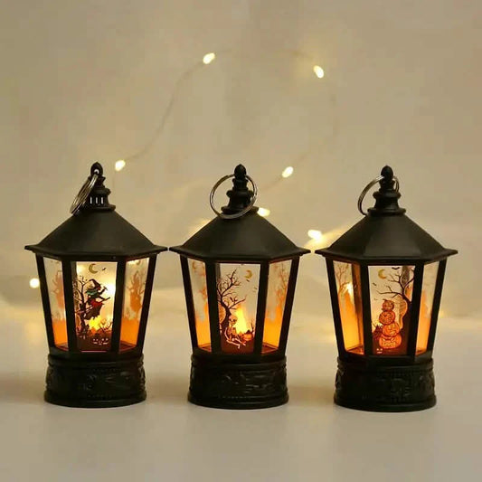 Handheld LED Candle Wind Light for Halloween Decorations and Parties