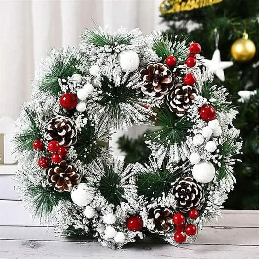 Handmade Christmas Decorative Wreaths Otarealm