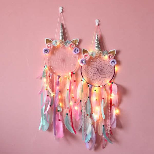Handmade Feather Dream Catcher Wall Hanging Decoration Otarealm