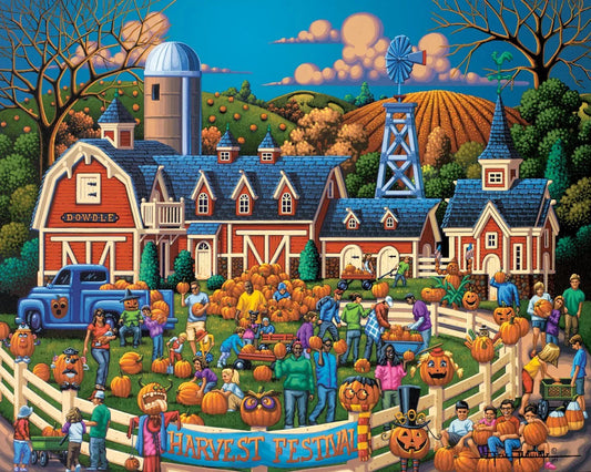 Harvest Festival 500 Piece Jigsaw Puzzle | Dowdle Puzzles