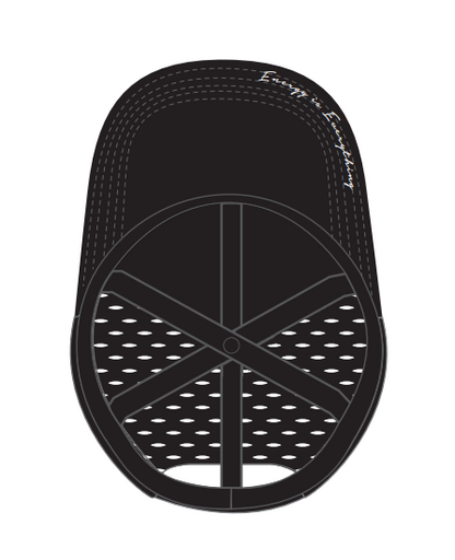 Rising Sun High Frequency Trucker Hat (Black with Gray-Blend patch) Pre-sale