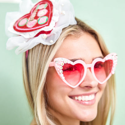Novelty Heart Glasses (Single or Set of 4)