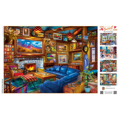 Home Sweet Home - Artistic Retreat 500 Piece Puzzle by Masterpieces