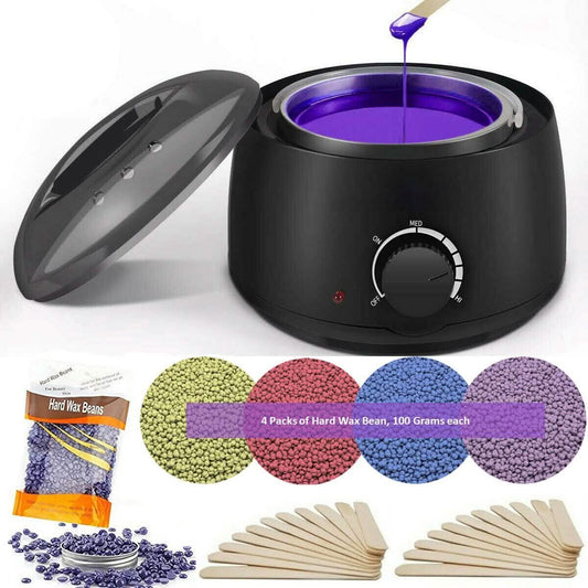 Hot Wax Warmer Hair Removal Depilatory Waxing Kit Otarealm