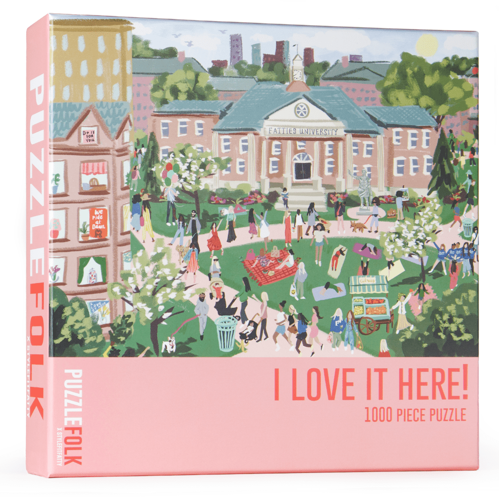 I Love it Here! 1000 Piece Jigsaw Puzzle by Puzzlefolk