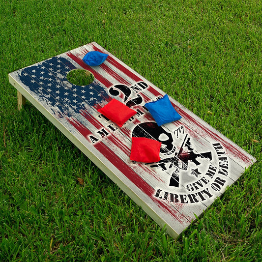2nd Amendment - Cornhole Board Wrap - Set of 2