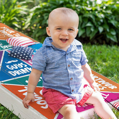 Drinking Game 1 - Cornhole Board Wrap - Set of 2