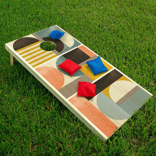 Geometric Abstract - Cornhole Board Wrap - Set of 2 Otarealm