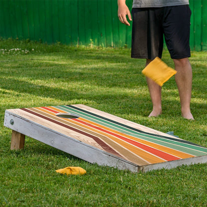 Carnival Slide - Cornhole Board Wrap - Set of 2