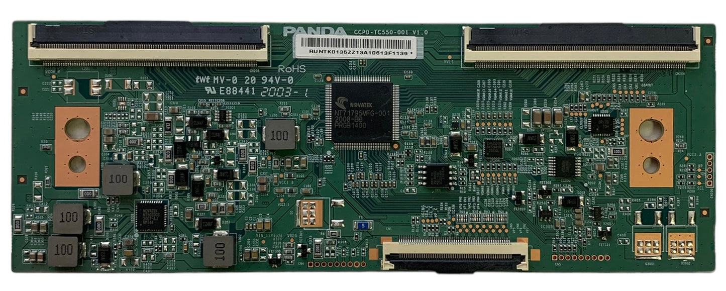 JVC RUNTK0135ZZ (CCPD-TC550-001) T-Con Board