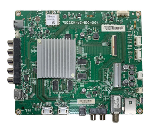 Vizio 756TXHCB02K023 Main Board for D43-F1 (LTMWVNVU / LTTWVNLU / LTMWVNSU Serial) Otarealm