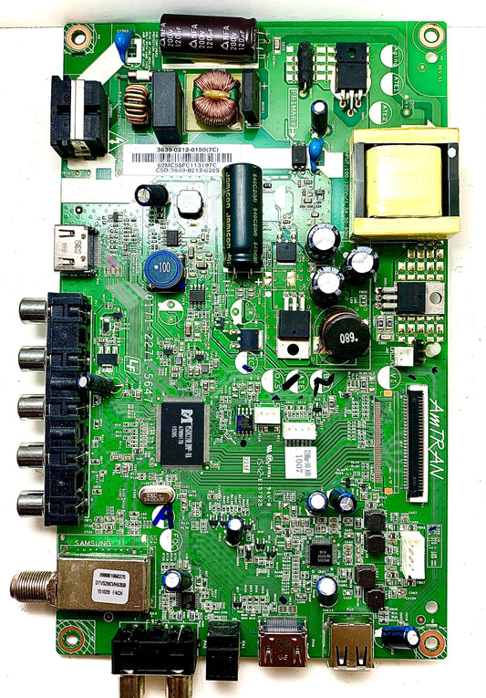Vizio 3639-0212-0395 Main Board / PSU for D39HN-D0 (LAUAUABS / LAUAUABR Serial) Otarealm