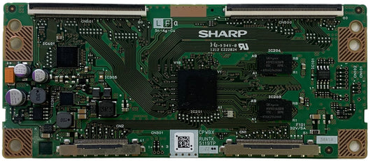 Sharp RUNTK5119TPZZ (CPWBX5119TPZZ) T-Con Board (AGF76630001) Otarealm