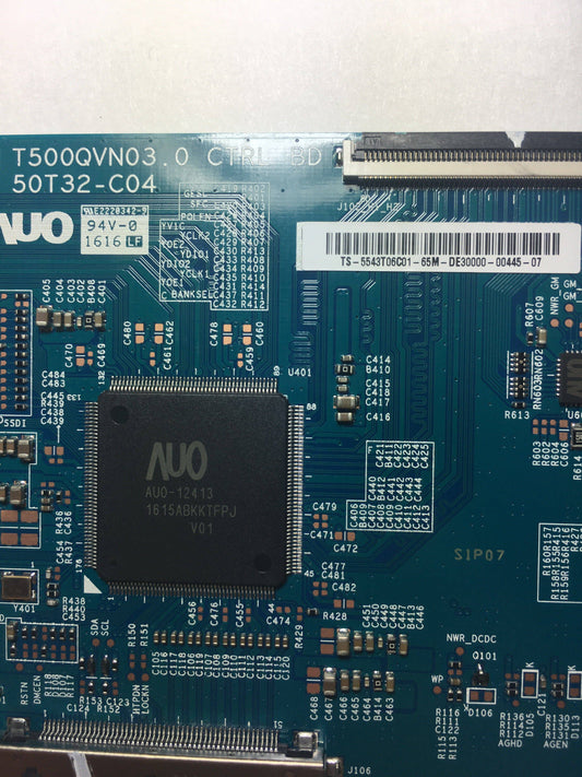 Vizio/Westinghouse 55.43T06.C01 T-Con Board Otarealm