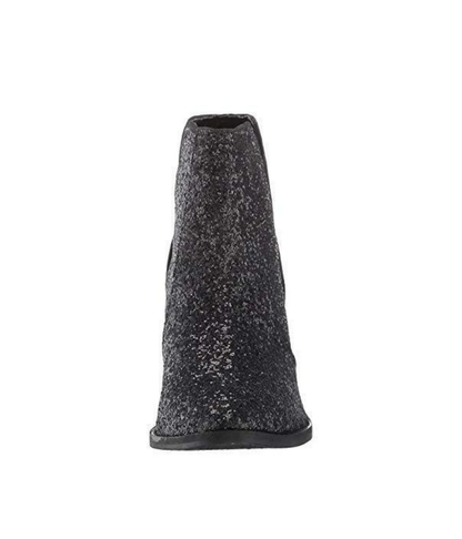 Fiera Glitter Booties in Black by Not Rated