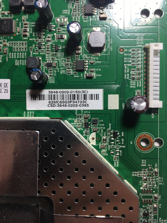 Vizio 3648-0202-0395 Main Board for D48-D0 Otarealm