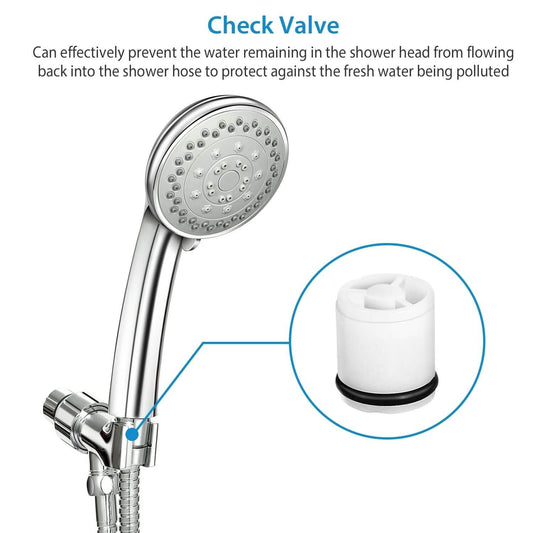 iMountek Handheld Stainless Shower Hand Otarealm