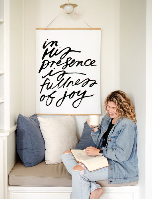 Large Poster: In His Presence