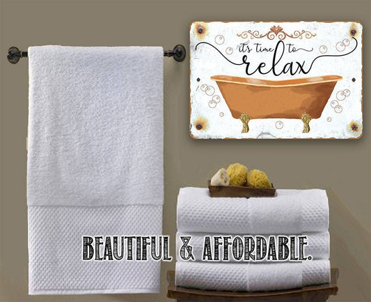 It's Time to Relax - Metal Sign
