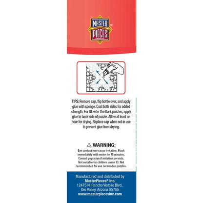Jigsaw Puzzle Glue with Sponge Applicator 5 oz  | Masterpieces