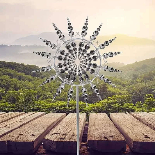 Kinetic Wind Sculptures & Spinners 3D Wind Spinner Wind Powered Wind Art Otarealm